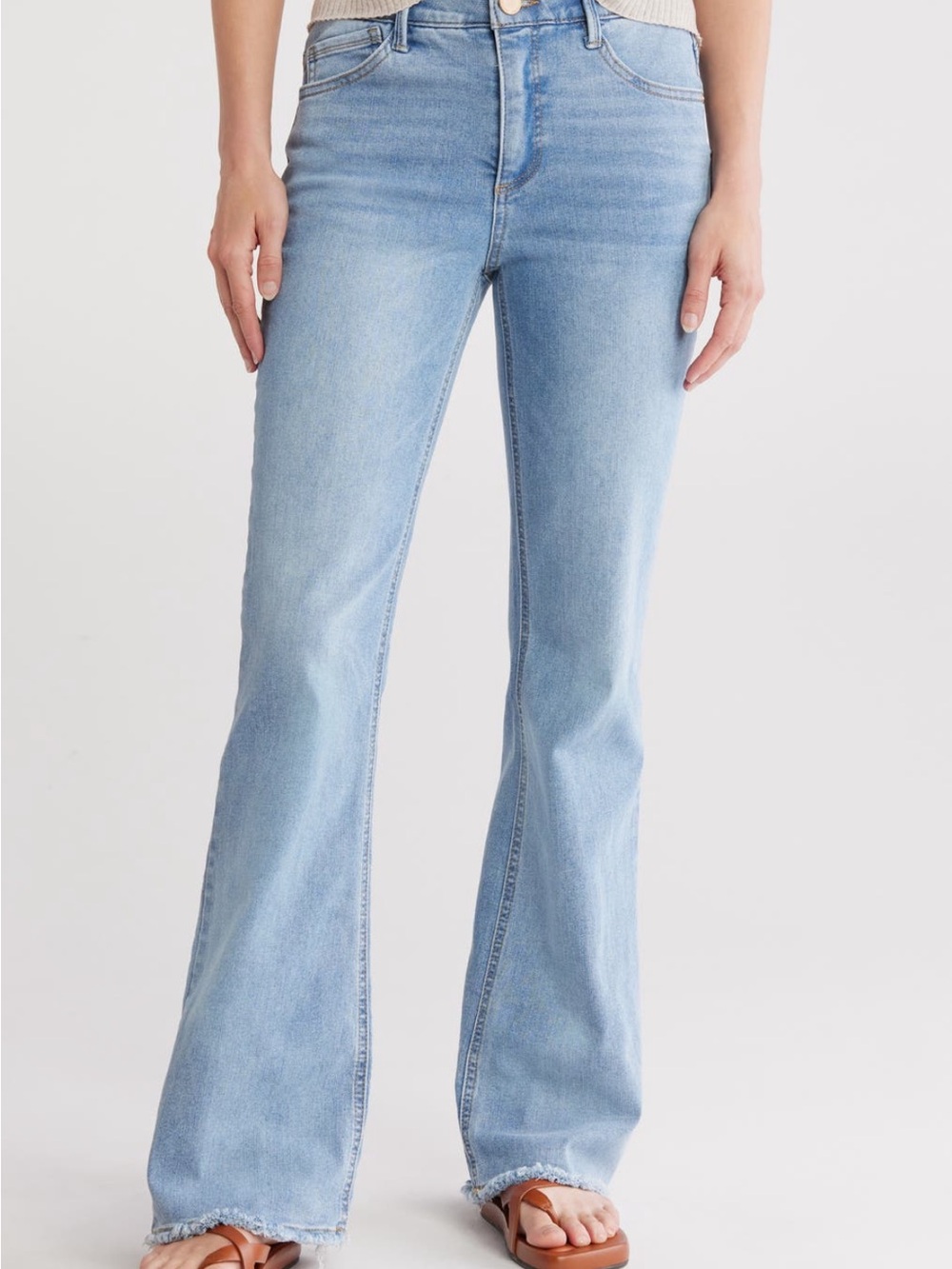 Democracy Light Blue Flare Jeans